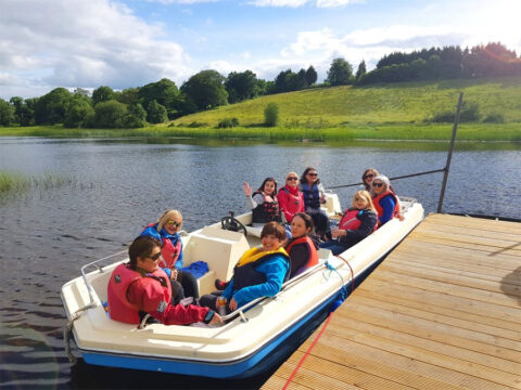 Legends & Lakes: A Guided Boat Tour to Clough Oughter Castle